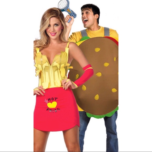 Hot Fries Women’s French Fry Halloween Costume - Picture 3 of 10
